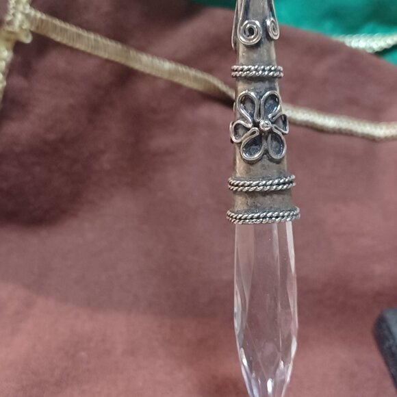 Cut Glass Crystal Wand - for Harry Potter fans - Picture 1 of 3